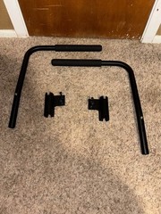 Quickie Padded Swing-Away Armrests HARDWARE INCLUDED