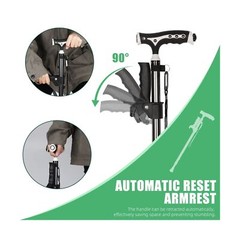 Hold 440 Lbs Walking Cane for Men & Women Aluminum Alloy Lightweight Height A…