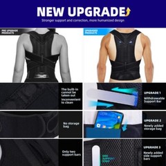 Back Brace For Men Back Reduce Upper / Lower Back Posture Corrector Pain Keep