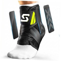 Quick Lace Up Ankle Brace for Sprained Ankle, Slim Fit Ankle M(Ankle:12″-13″)