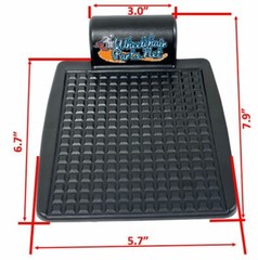 Heavy Duty Plastic Foot Plates for Wheelchairs with 7/8″ Tubing