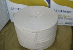 MediChoice MADE USA Tubular Elastic Support Bandage Natural Sz F 4 In x 11 yds