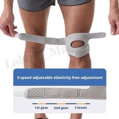 Knee Brace Support Compression Sleeve Patella Stabilizer Sport Joint Pain Relief