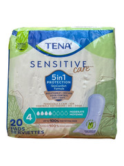 Tena INTIMATES Moderate #4 Absorbency Incontinence Sensitive Pads – 20 Count