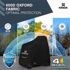 KNOX Adult Mobility Scooter Cover, 600D Waterproof & Dustproof, 48″ x 22″ x 38″