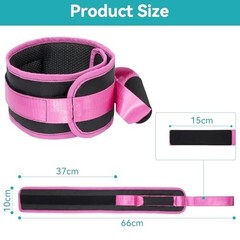 Thigh Lifter Strap 2 Pack for Limited Mobility Knee Recovery Pink