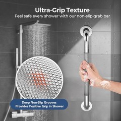 18 Inch Grab Bars for Shower, Stainless Steel Safety Handicap Grab Bars for Bath