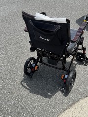 Jazzy Carbon HD Power Wheelchair w/ Joystick, Footrest, Cup Holder, Black