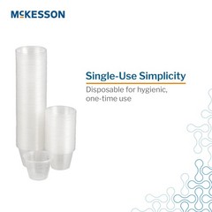 Medi-Pak Graduated Medicine Cup 1 oz. Clear Reusable -200/PACK