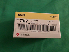 Hollister 7917 Adapt No Sting Protective Wipe CT/93 ~Medline Sureprep 17 INDIV