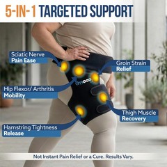 5 in 1 Hip Brace for Women Men Sciatica Pain Relief Devices – Adjustable Groi…