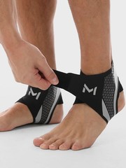 Ankle Compression Sleeve Support Brace Foot Protector Sports Gym Men Women 1Pc