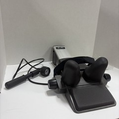 Saunder Cervical Traction Device with Pump And Case And Instruct DVD Preowned