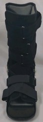 MaxTrax DJ Orthopedics Non-Pneumatic Large Tall Walking Boot Brace Black