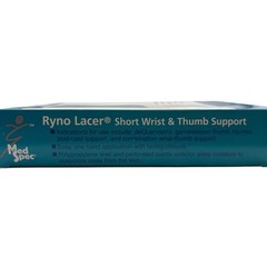 Med Spec Ryno Lacer Short Wrist Thumb Support Black XX-Small Left 223889 NEW
