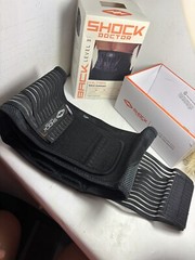 BLACK Shock Doctor Ultra Back Support Brace Level 3 – S/M NEW #838-01-10