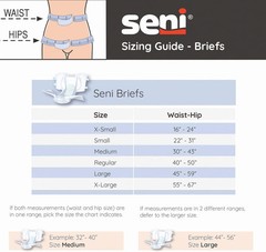 Seni Super Plus Adult Briefs