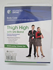 Advanced Ortho Thigh High, Uniband, Closed Toe, 30-40mmHg