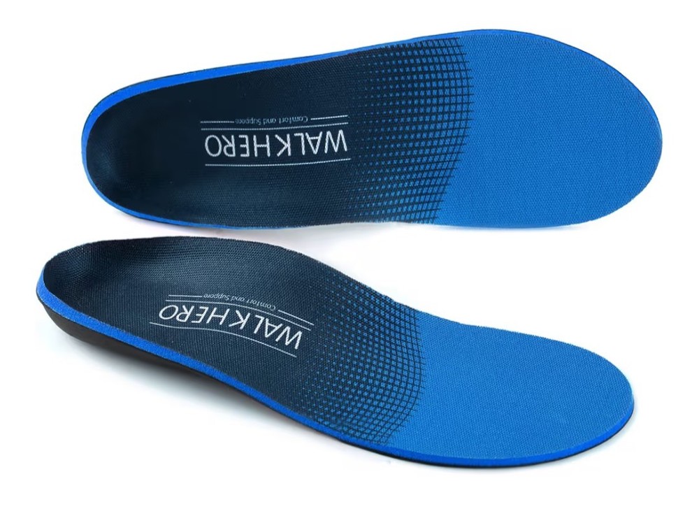 Walkhero Orthotic Insoles Comfort Support Plantar Fasciitis Men’s 15-15.5