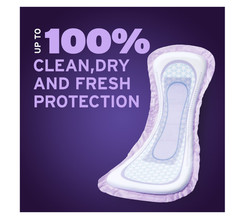Poise Overnight Incontinence Pads 8 Drop Extra Coverage 72 Count Women