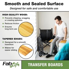 Fabrication Enterprises Generic Fablife Deluxe Hardwood Transfer Board For Easy