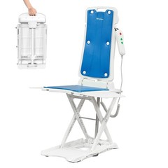 Irtme Electric Lift Chair for Elderly, Foldable Bath & Floor Lift Remote, 308Lbs