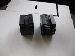 Quickie Q7R Wheelchair Side Guard Mount Brackets Oval Frame Nitrum Q5 Tire