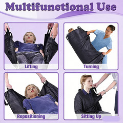 Positioning Bed Pad with Handle Patient Transfer Sheet For Lifting Turning Heavy