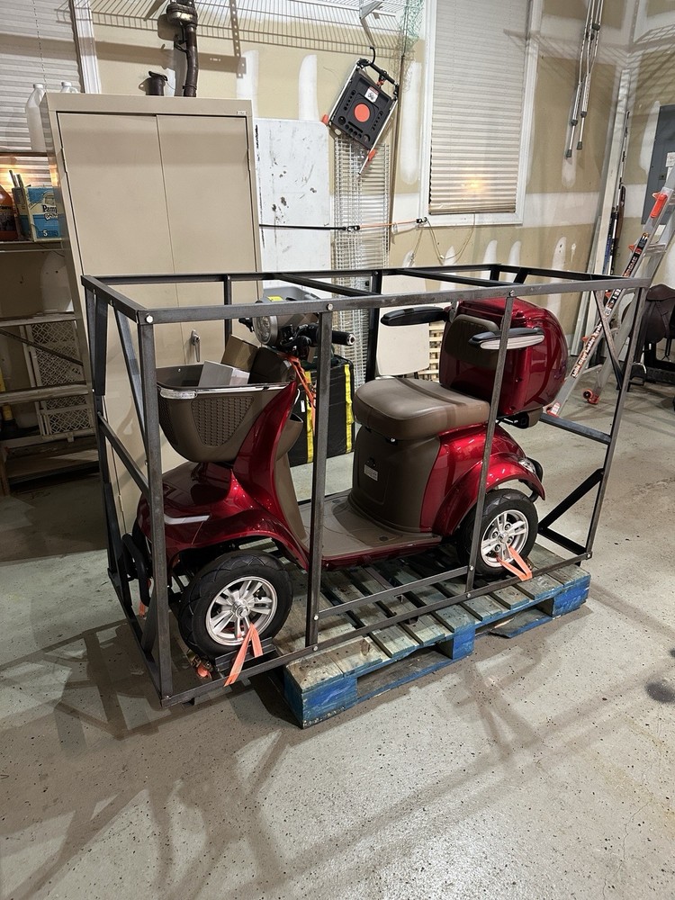 VEVOR Lunar, Heavy Duty 4-Wheel Mobility Scooter, 3-Speed 500lbs Capacity-new