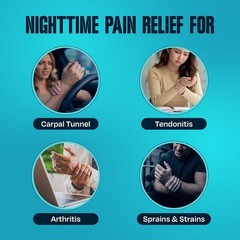 Wrist Pain Relief Brace for Carpal Tunnel Tendonitis Arthritis Ambidextrous