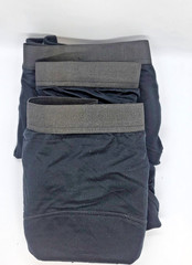 Men’s Washable Incontinence Underwear Bladder Control Boxer Briefs Black Size XL