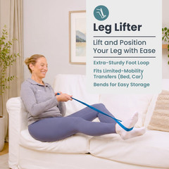 Hip Replacement Recovery Kit Post Surgery with Sock Aid Shoe Horn Leg Lifter