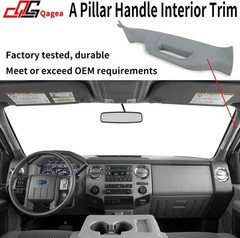 Qagea A-Pillar Grab Handle Interior Trim Passenger Right Side, Gray