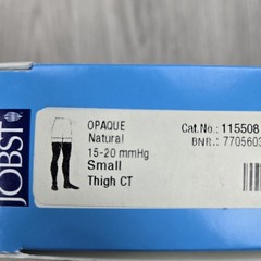 Jobst Compression Stockings Small Opaque Natural Thigh 15-20 mmHg