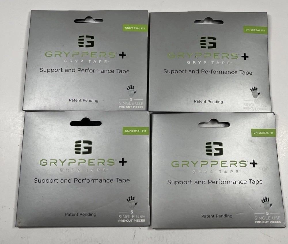 20 Gryppers Support Performance Grip Finger Tape Weight Lifting Gym Fitness Lift