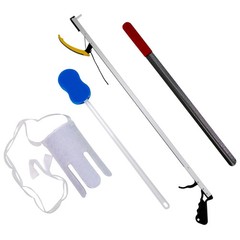 Hip Replacement Recovery Kit Mobility Aids Grabber Reacher Sock Aid Dressing…