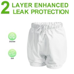 Adult Plastic Pants, Waterproof Diaper Covers for Incontinence, Leak Proof Un…