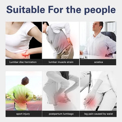 Adjustable Lower Back Brace Lumbar Support Waist Belt For Men Women Pain Relief