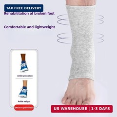 Bamboo Fiber Compression Socks for Men & Women – Ultra Soft & Breathable Ankle F