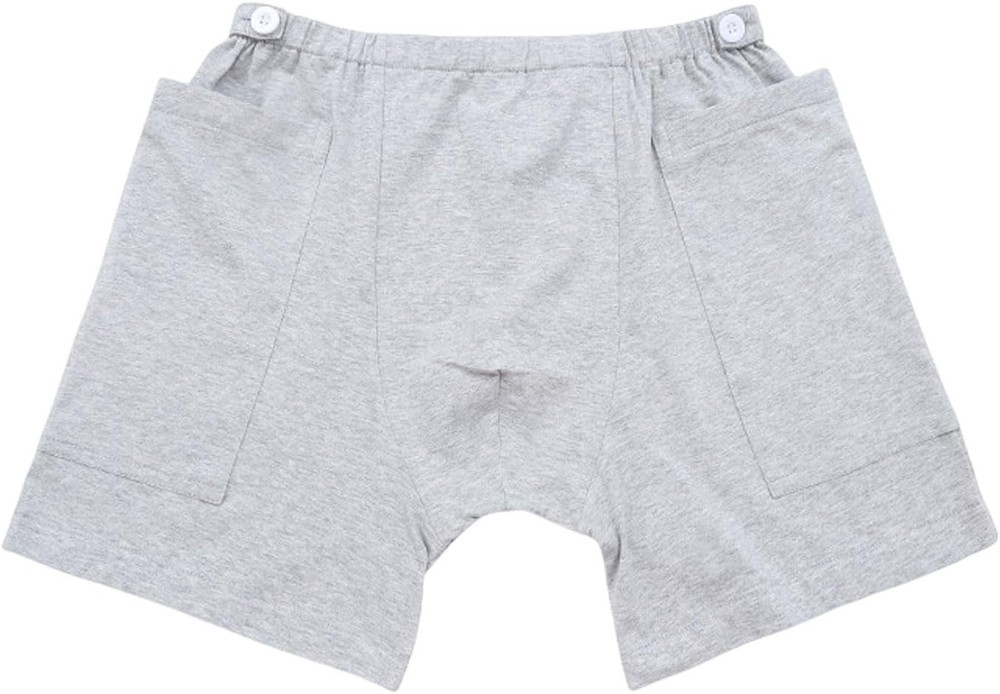 Men’s Adjustable Incontinence Shorts Underwear Holds up to 2000ml Urine Bag 3XL
