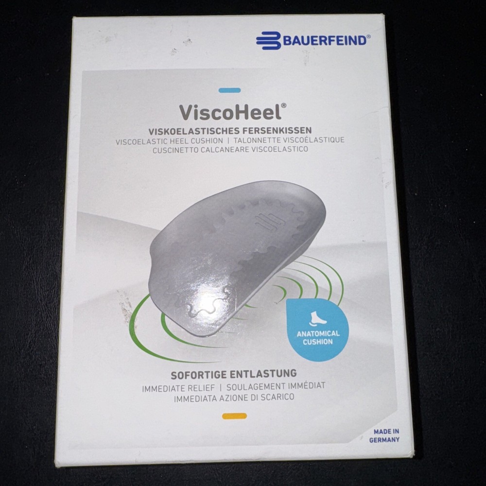 Bauerfeind ViscoHeel K Wedge Cushion -Heel Alignment Reduce Pain- Used 1ce -Sz 0