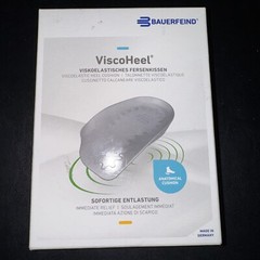 Bauerfeind ViscoHeel K Wedge Cushion -Heel Alignment Reduce Pain- Used 1ce -Sz 0