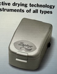 Zephyr by Dry & Store Hearing Aid Dryer NEW w/ Dry Brik Captures Moisture & Odor