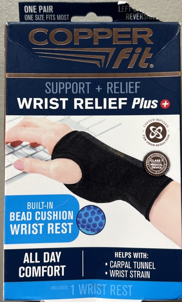Copper Fit Support & Relief Left or Right Relief Plus Reversible Sleeve