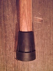 walking cane BRASS EAGLE BODY handle tapered HICKORY wood shaft hard rubber tip