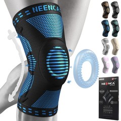 NEENCA Professional Knee Brace, Compression Knee Sleeve with Patella Gel Pad & S