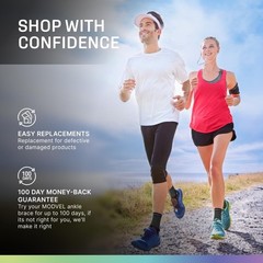 Compression Ankle Brace Socks for Sprains & Tendonitis – Support for Men & Women