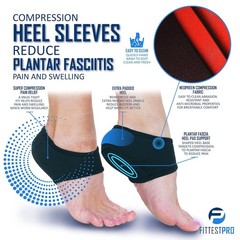 Plantar Fasciitis Foot Pain Relief 14-Piece Kit – Planter Fasciitis Support,…