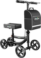 Knee Scooter for Adults for Foot Injuries 300lbs Capacity, All Terrain Foldable