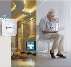 Wireless caregiver pager 2 chimes and 2 call buttons + FREE SHIPPING